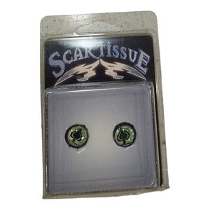 XScartissue Glass Earrings Plugs Men or Women's Size 7/16